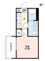 ワイズ七瀬川の物件間取画像